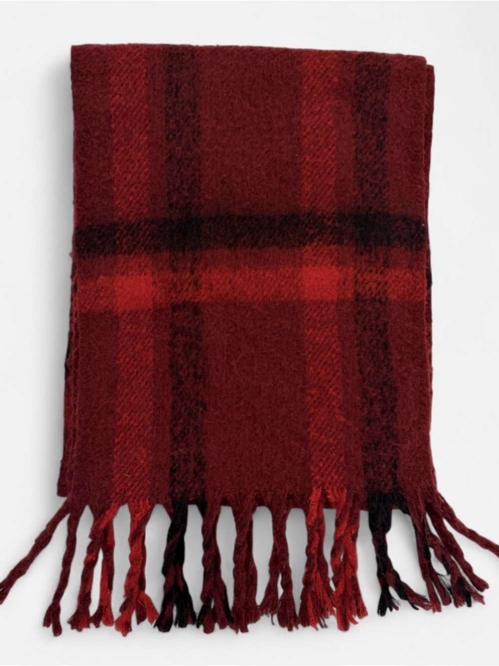 Steve Madden Oversized Plaid Blanket Scarf 🧣🍒